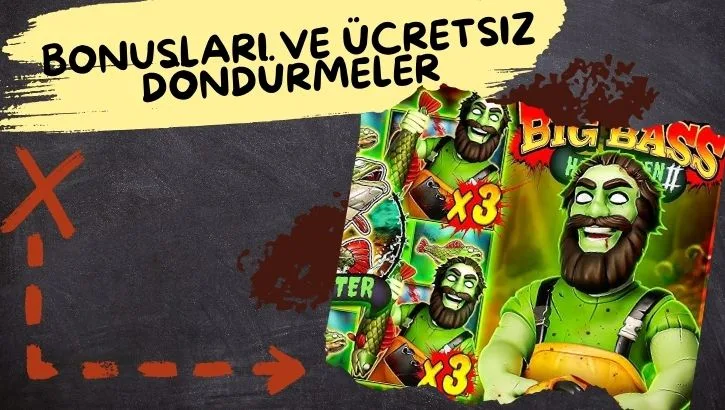 Big Bass Halloween 2 Bonusları ve Ücretsiz Döndürmeler