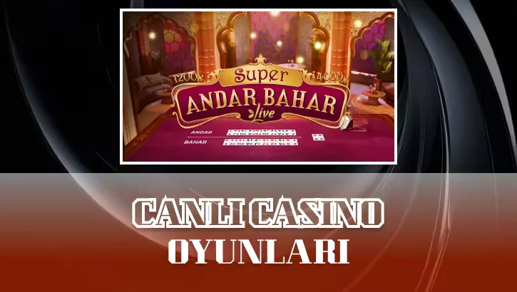 Canlı Casino Oyunları